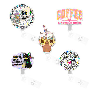 Coffee Addict Pop Topper 5-Pack