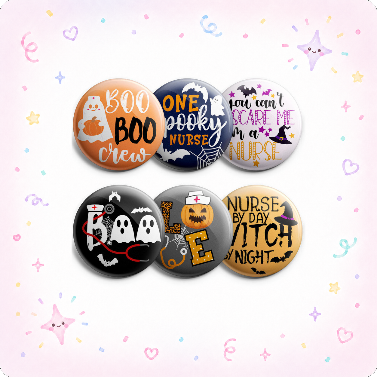 Halloween Nurse 6-Pack (Save 15%) - - Topperswap
