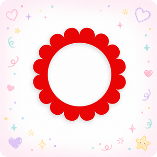 Red Petals Swapfinity Swapper Frame