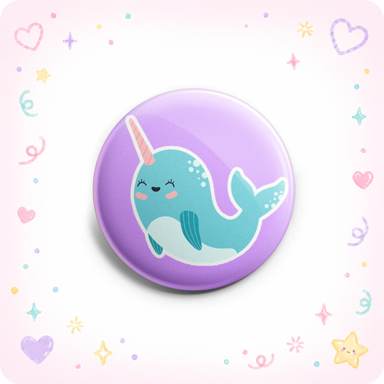 Nautical Narwhal Topper - - Topperswap