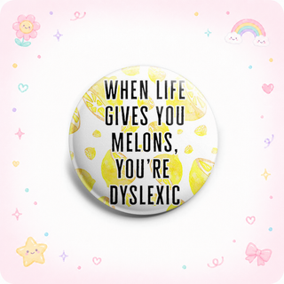 Melons Dyslexic Topper