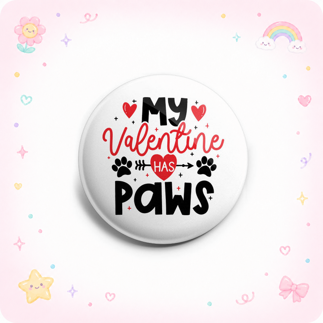 Valentine Paws Topper - - Topperswap