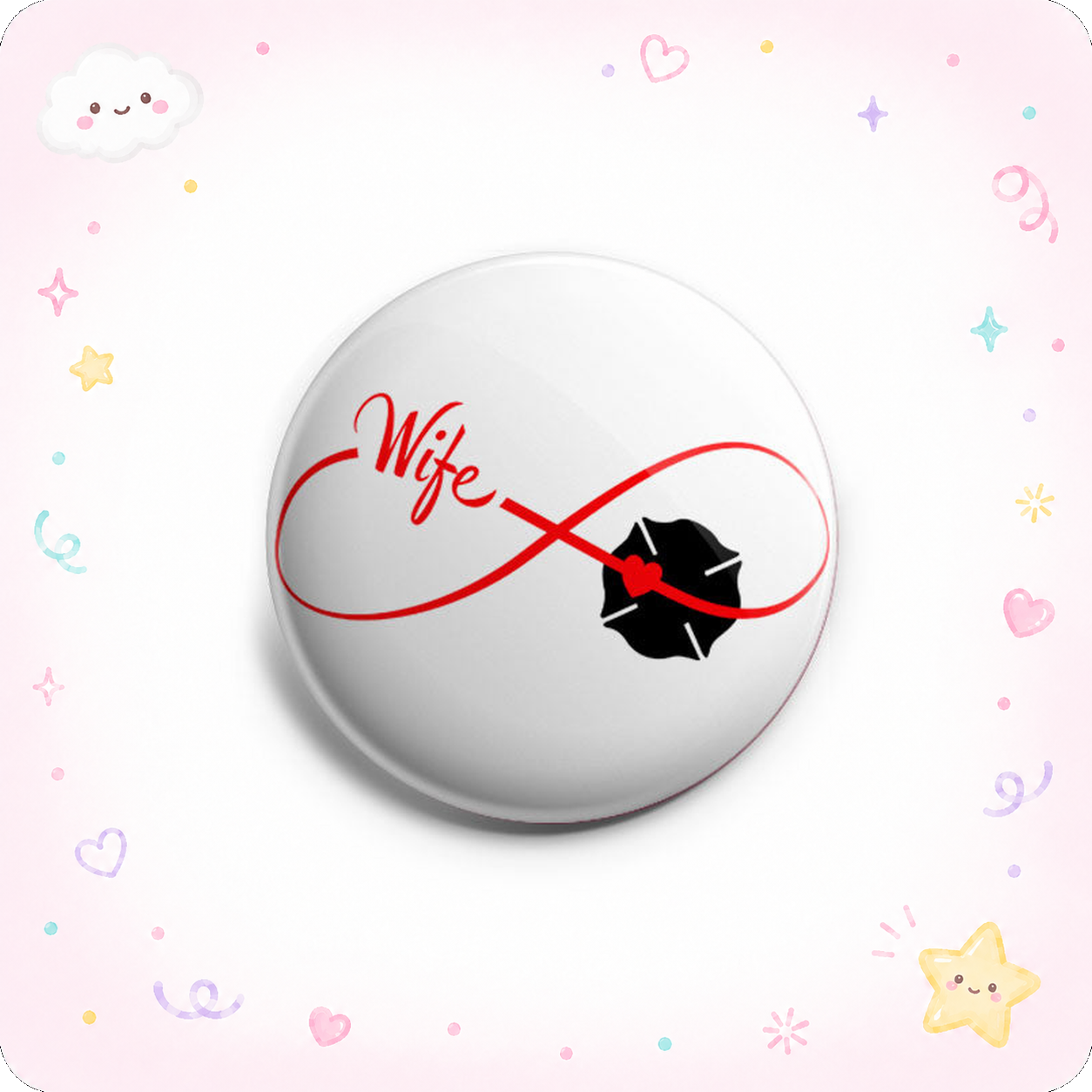 Infinity Thin Red Line Wife Topper - - Topperswap