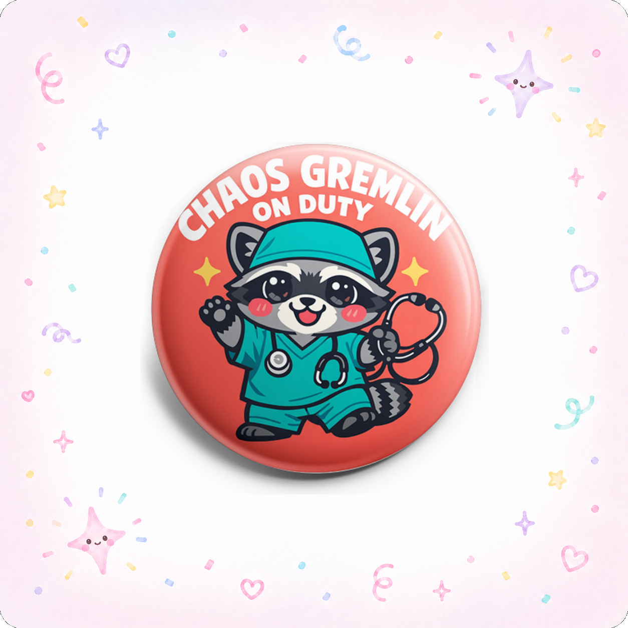 Chaos Gremlin on Duty Topper - - Topperswap