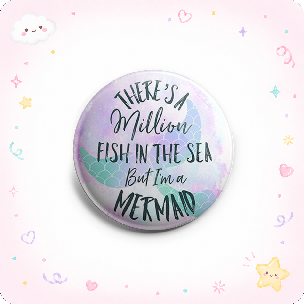 But I'm A Mermaid Topper - - Topperswap