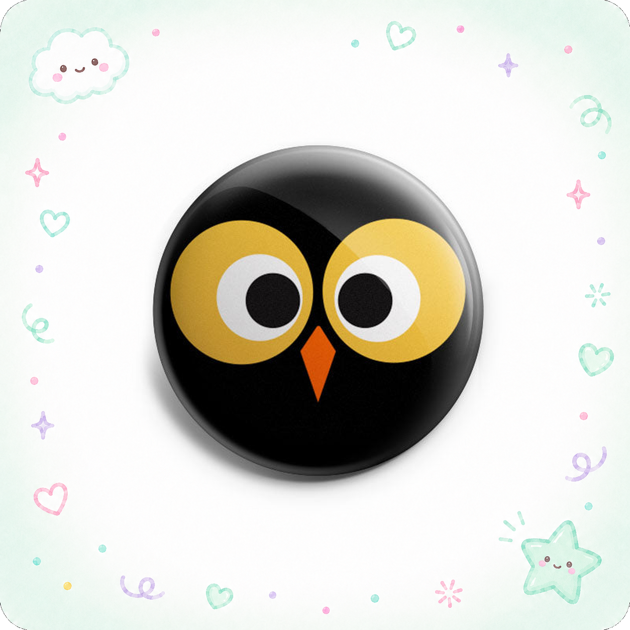 Owl Face Topper - Vault - - Topperswap