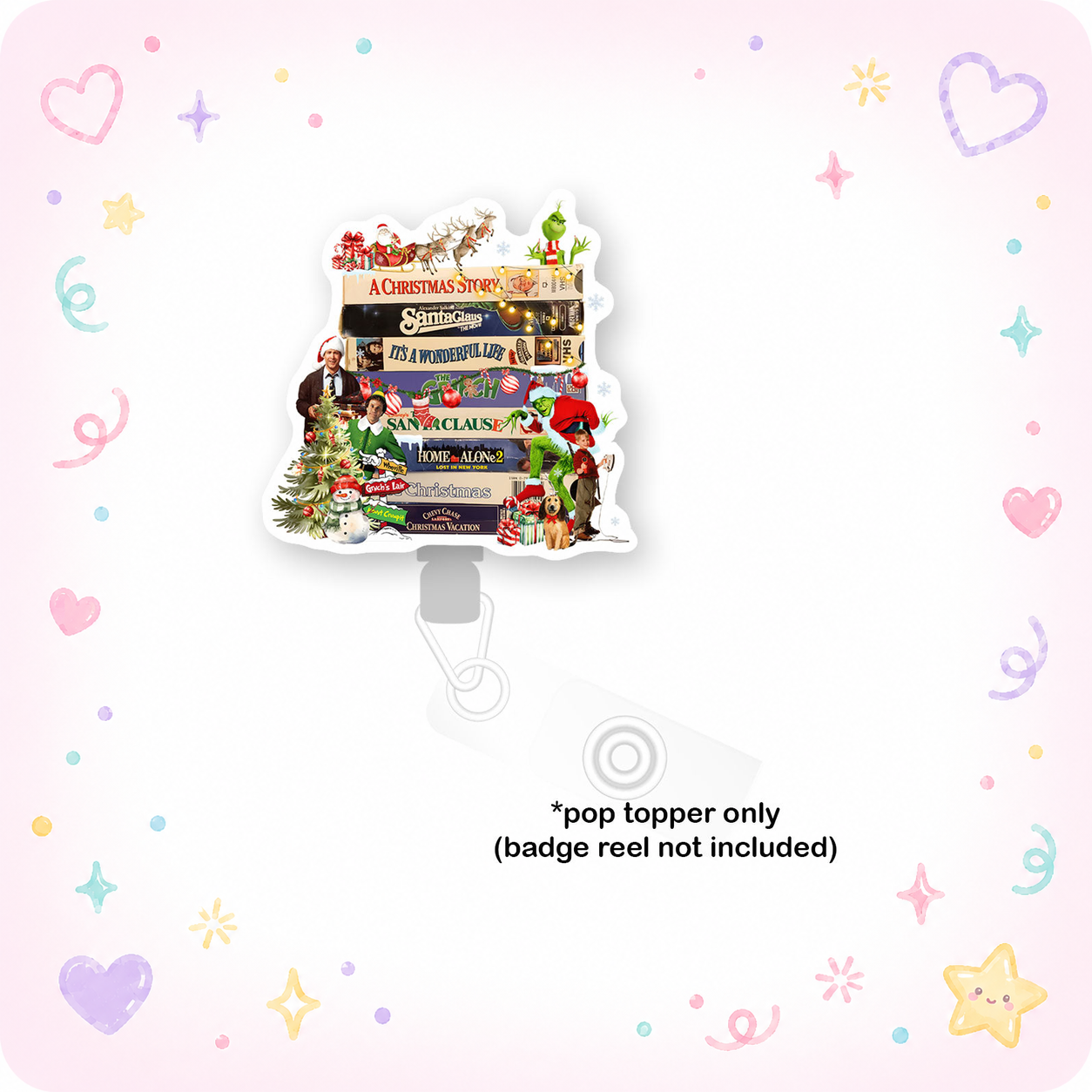 Christmas Movie Marathon Pop Topper - - Topperswap