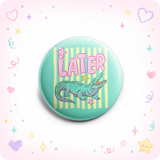 Procrastination Alligator Topper