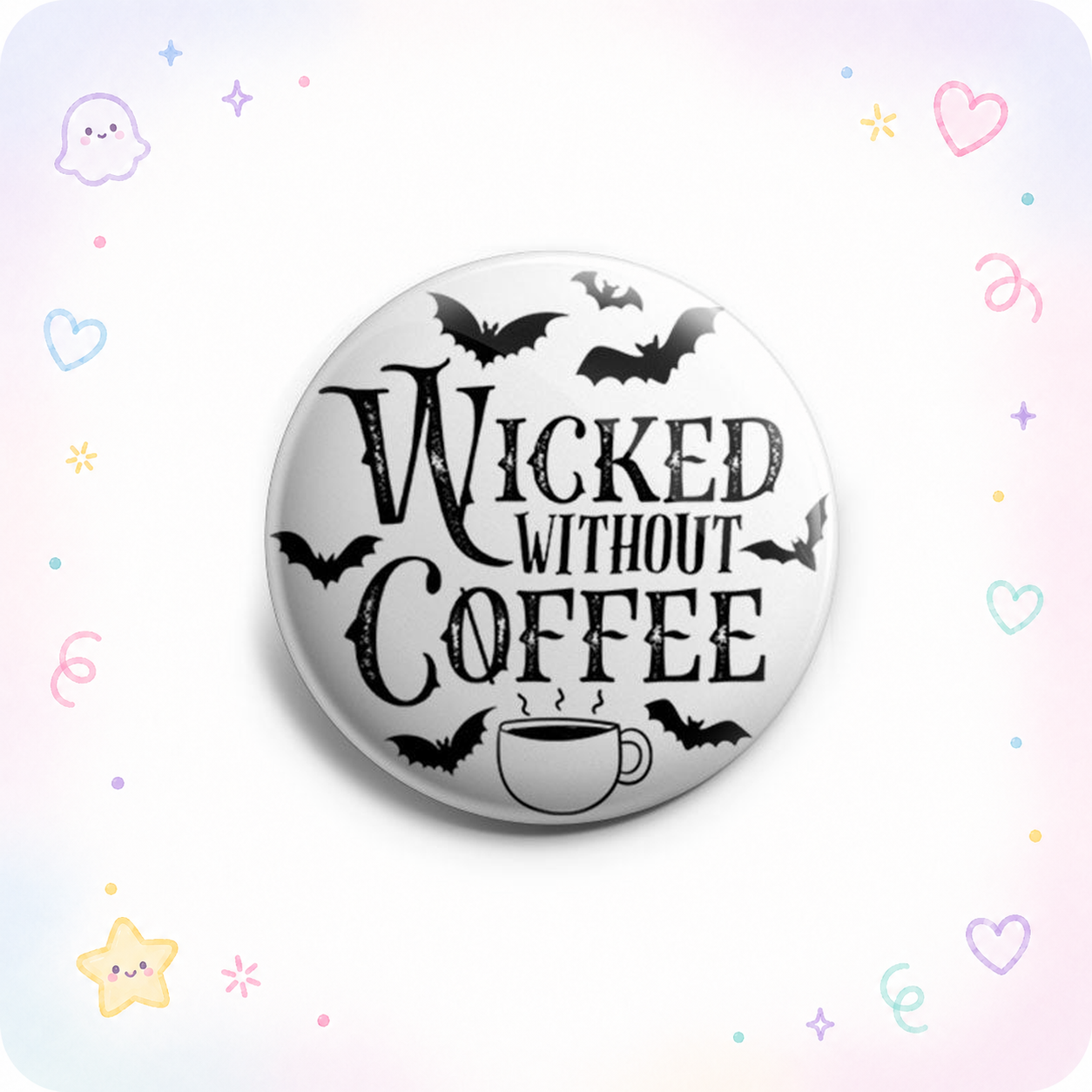 Wicked Without Coffee Topper - Vault - - Topperswap