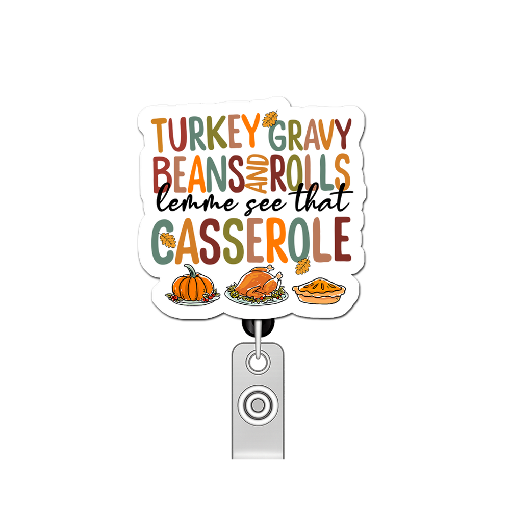Casserole Commander Vibes Pop Topper Swapfinity Retractable ID Badge Reel - - Topperswap