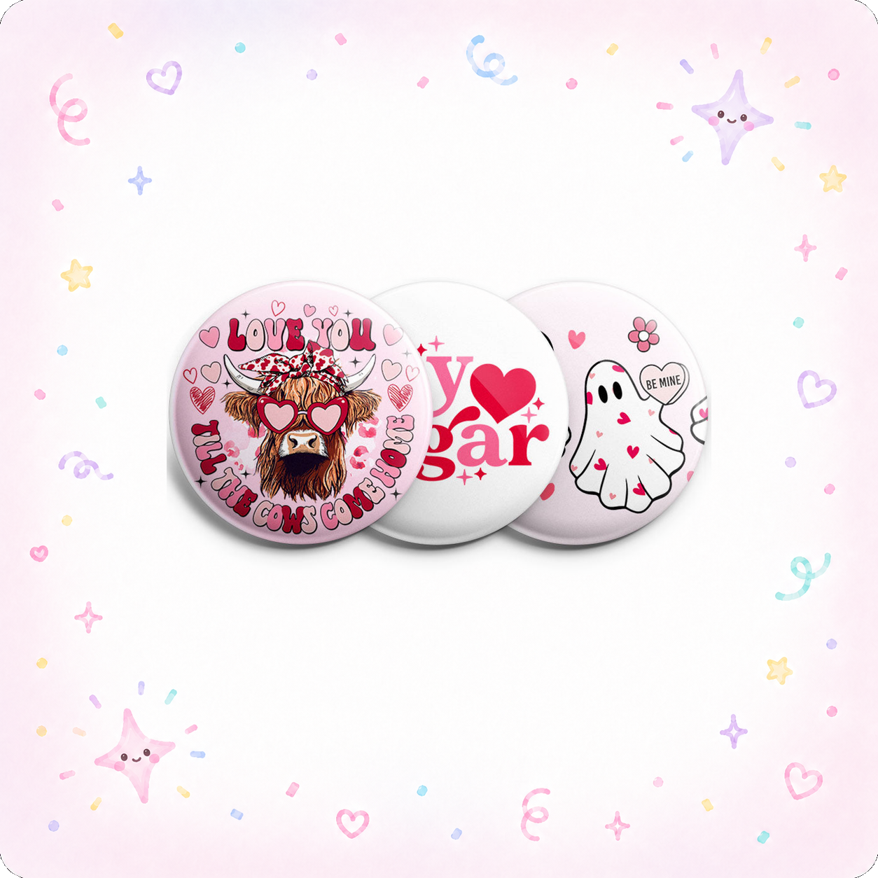 Sweethearts & Spooks Topper 3-Pack (Save 5%) - - Topperswap