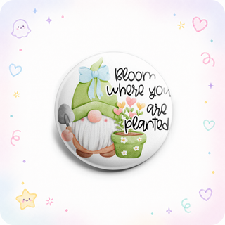 Gnome's Bloom Philosophy Topper