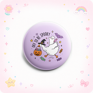 Off To Be Spooky Goose Topper