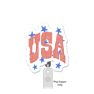 Patriotic Powerhouse Pop Topper