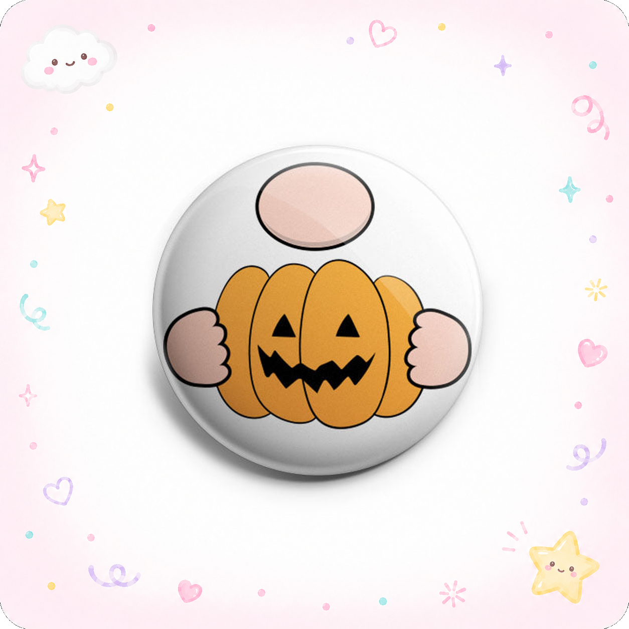 Gnome Jack O Lantern Topper - - Topperswap