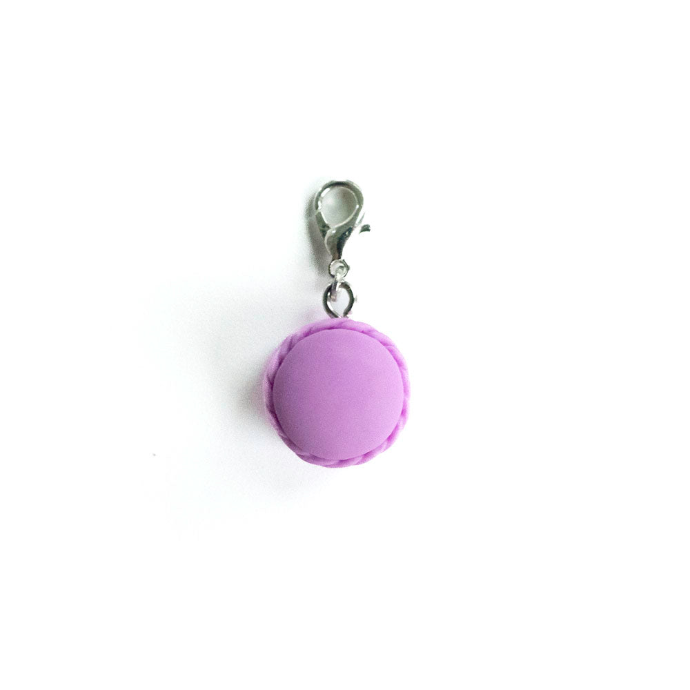 Purple Macaroon Charm Badge Reel Add-on -  - Topperswap