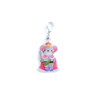 Mouse King Charm Swapfinity Badge Reel Add-on