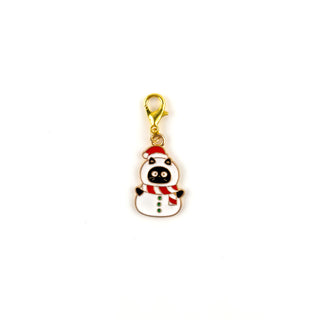 Snowy Catmas Charm Charm Swapfinity Badge Reel Add-on