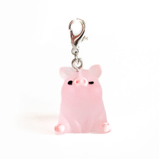 Pudgy Piglet Charm Badge Reel Add-on