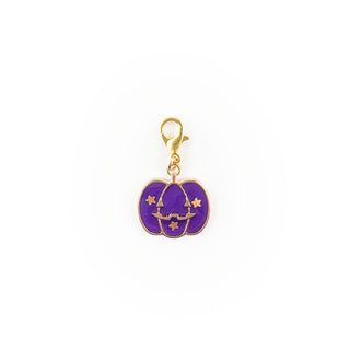 Starry Night Pumpkin Charm Swapfinity Badge Reel Add-on