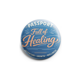 Passport Full of Healing Topper