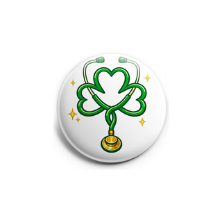 Shamrock Stethoscope Heart 🍀💚 Topper