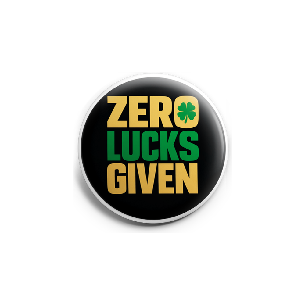 Zero Lucks Given Bold 🍀🖤 Topper - - Topperswap