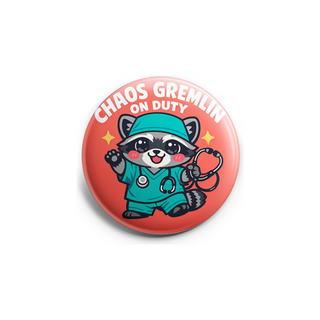 Chaos Gremlin on Duty Topper