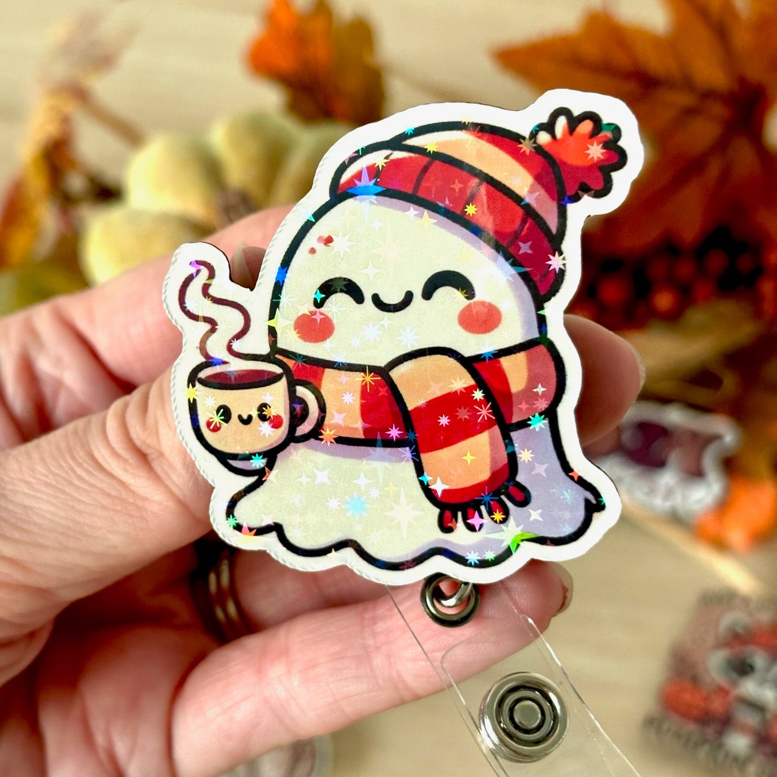 Cozy Ghost Pop Topper -  - Topperswap