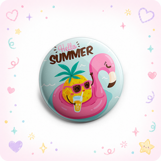 Hello Summer Pineapple Topper
