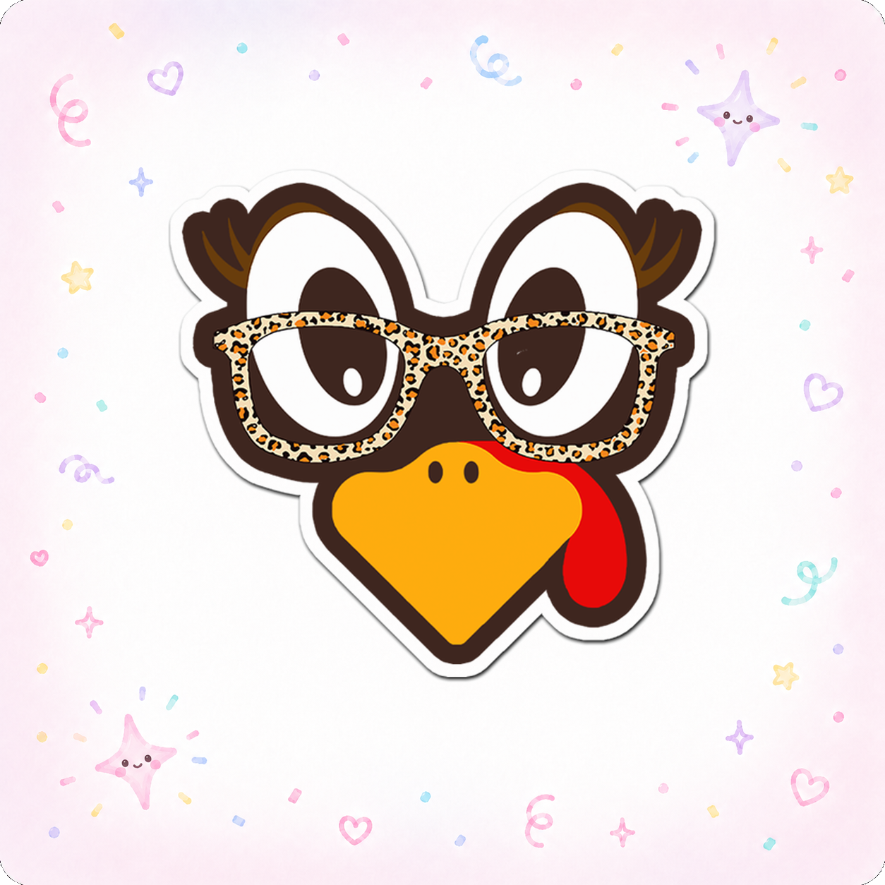 Gobble Gobble Guru Sticker - - Topperswap