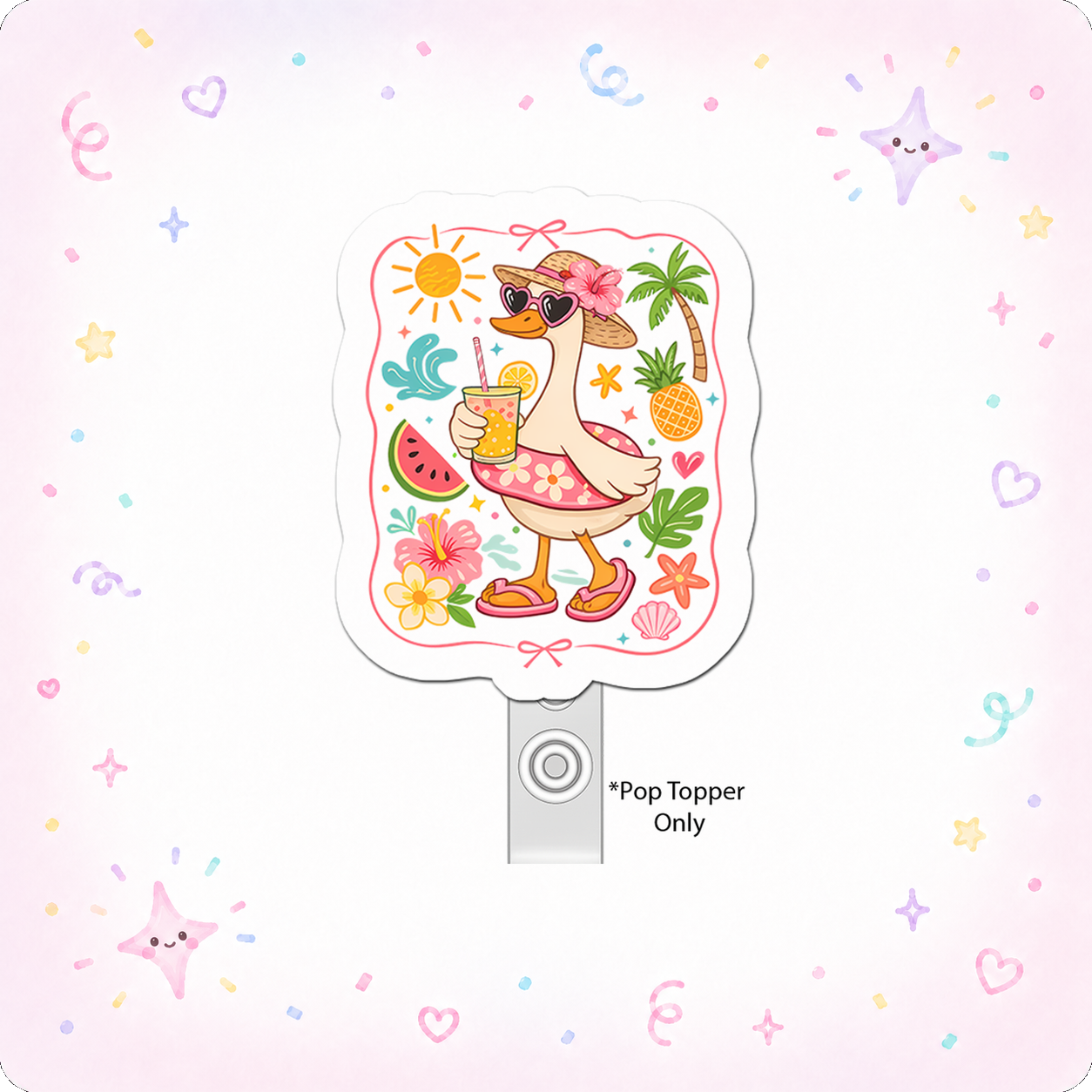 Tropical Vibes Guru Pop Topper - - Topperswap
