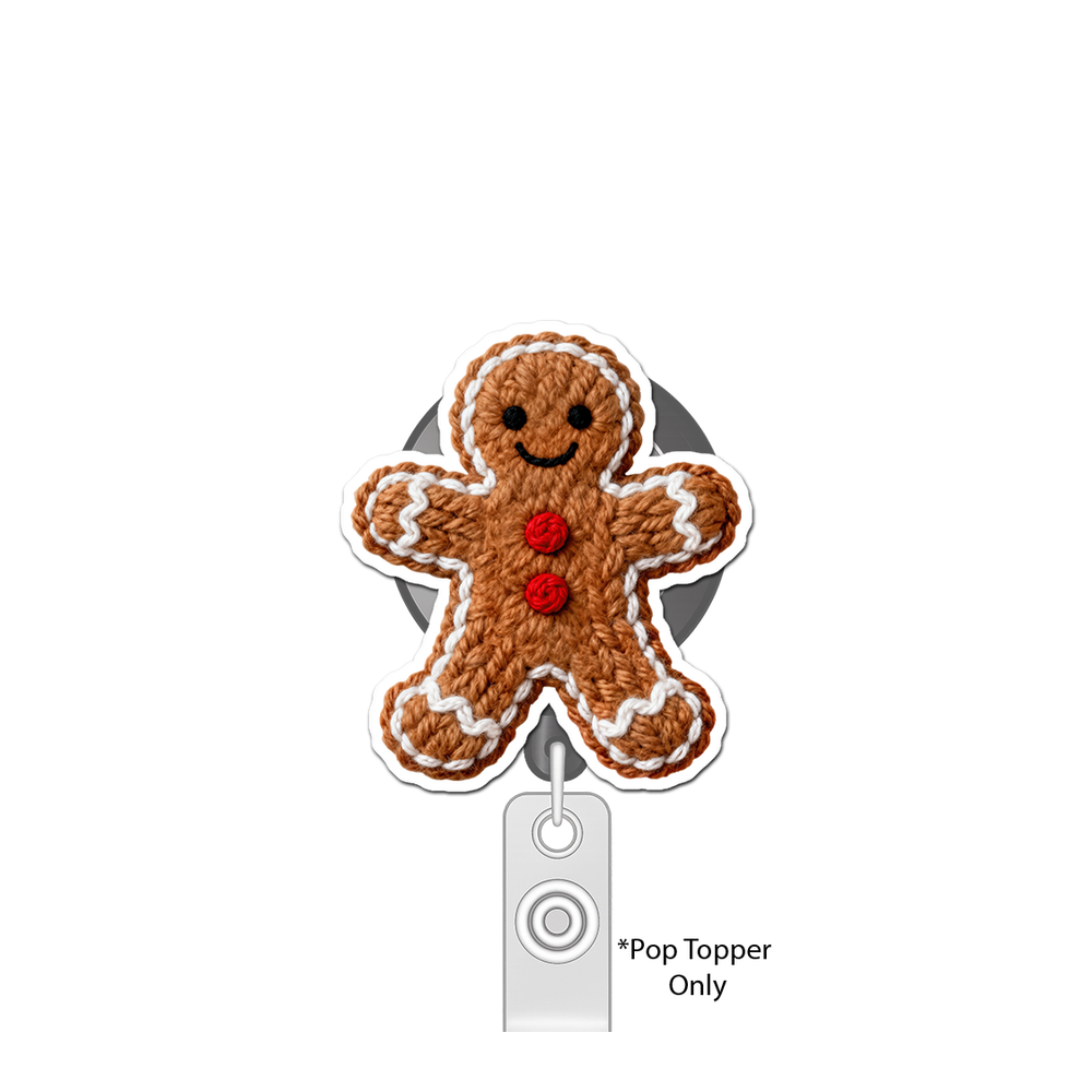 Gingerbread Joy Guru Pop Topper - - Topperswap