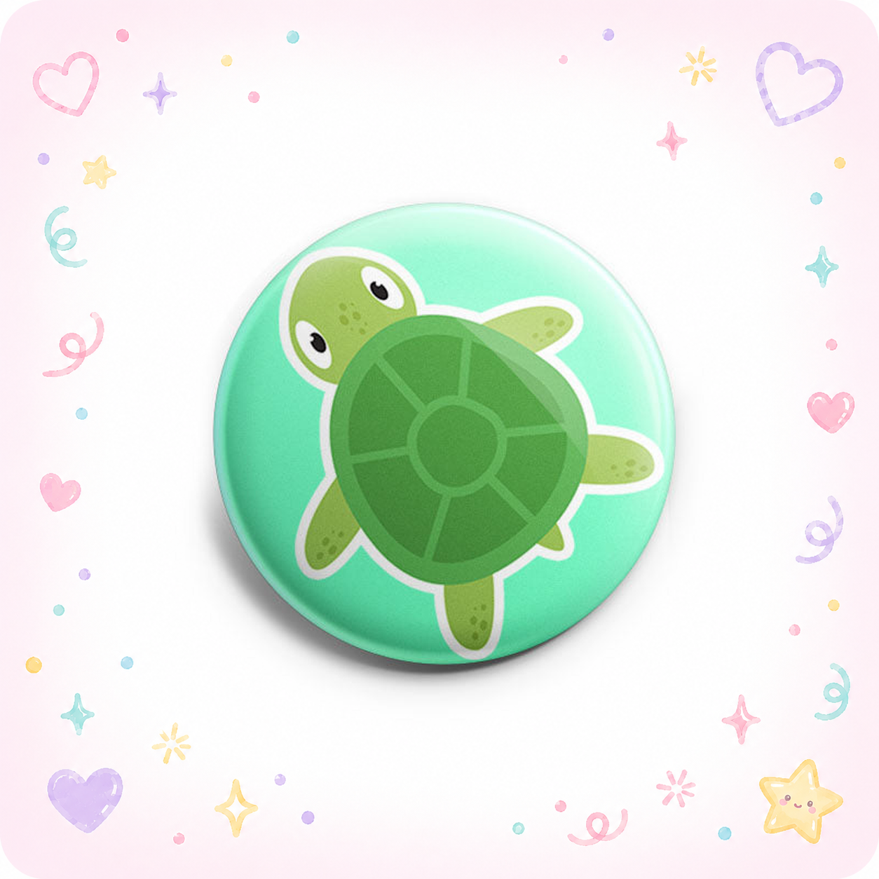 Serene Sea Turtle Topper - - Topperswap