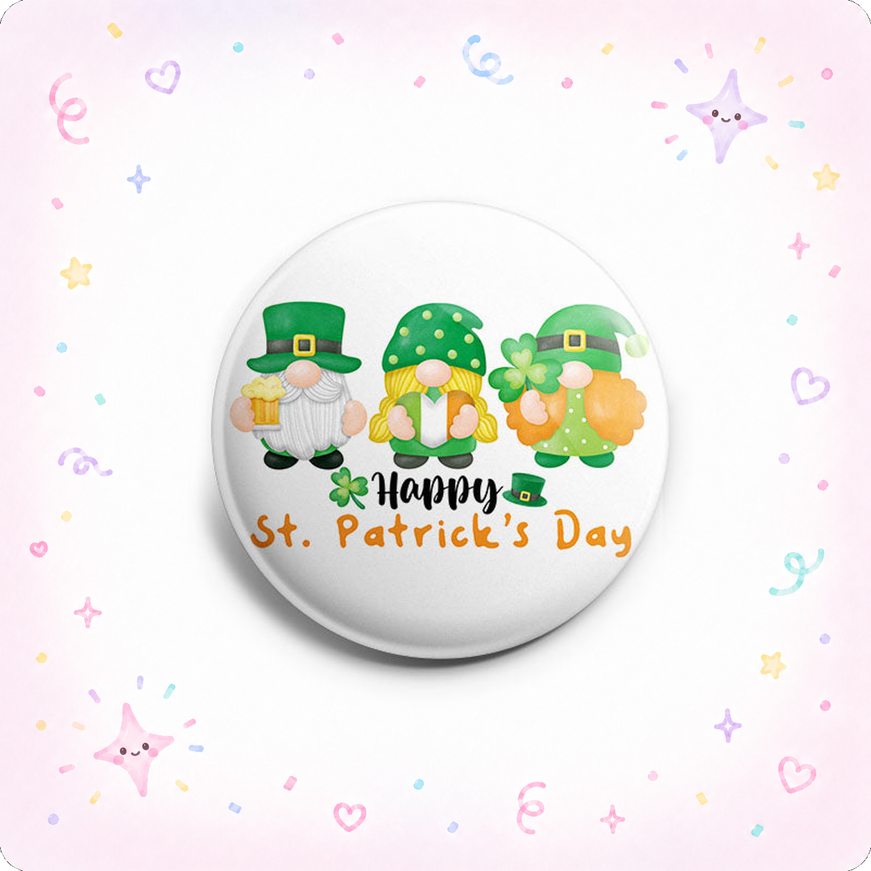St. Patrick’s Gnome Party Topper - - Topperswap