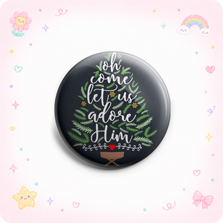 Oh Come Let Us Adore Him Topper - Vault
