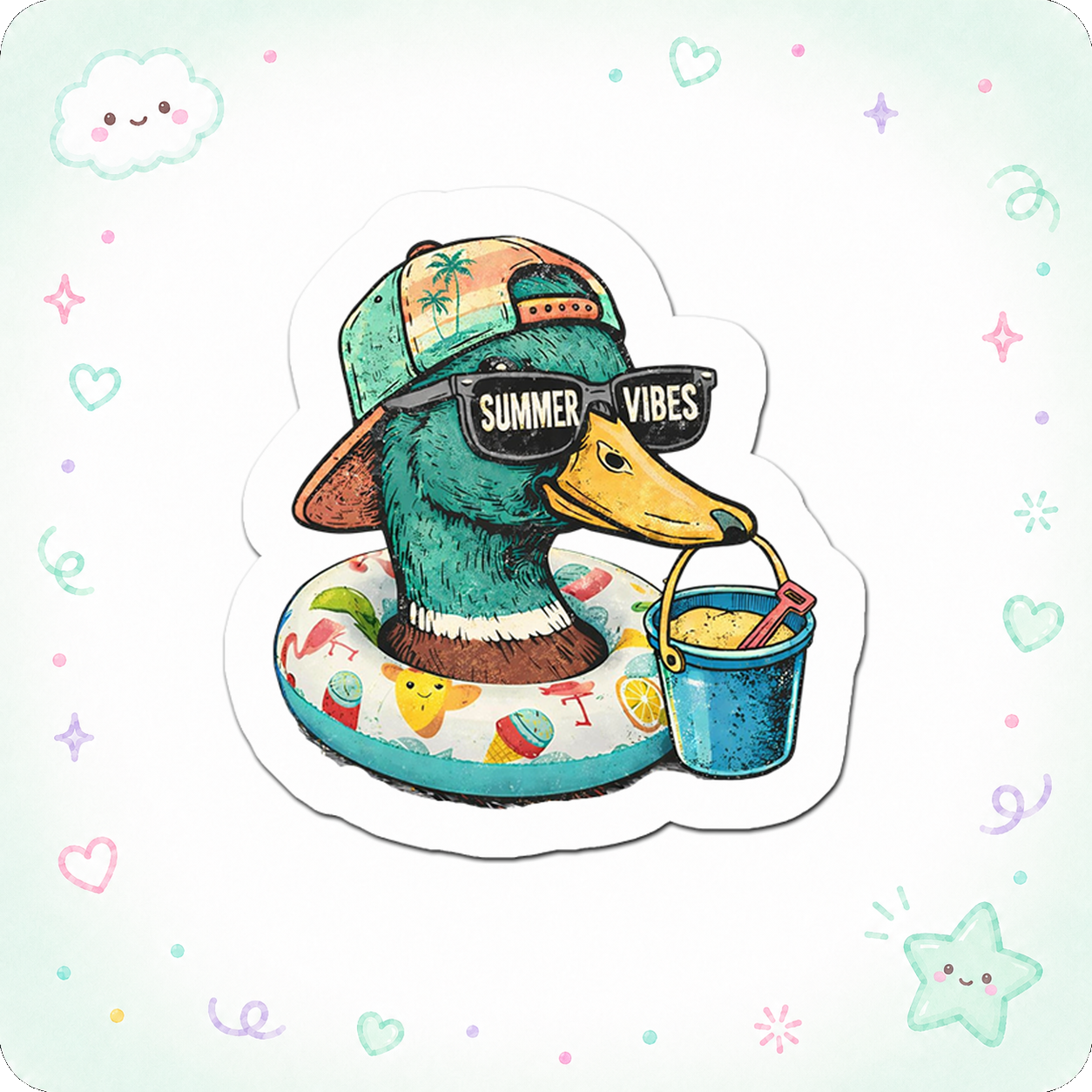Summer Vibes Maestro Sticker - - Topperswap