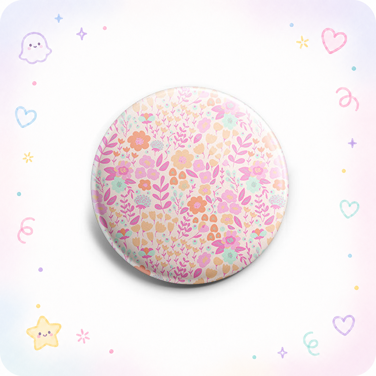 Pastel Spring Bouquet Topper - - Topperswap