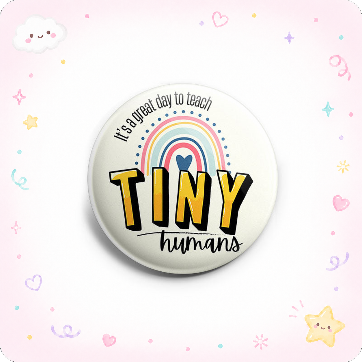Teach Tiny Humans Topper - - Topperswap