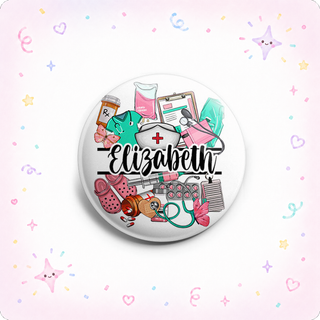 Personalized Nurse Essentials Topper