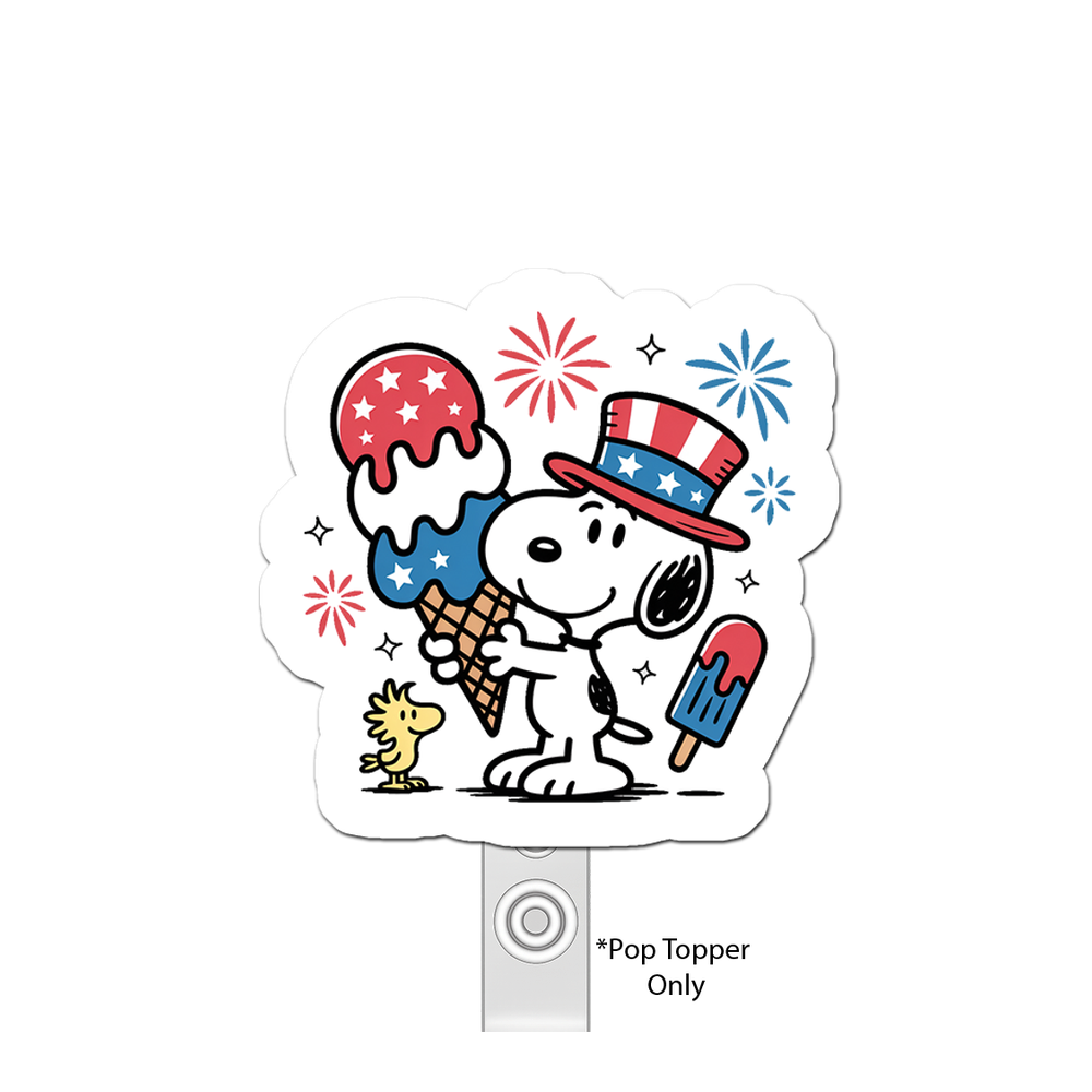 Patriotic Pop Legend Pop Topper - - Topperswap