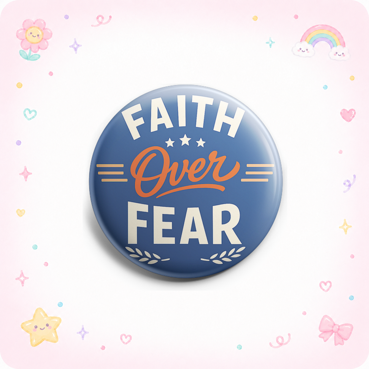 Faith Over Fear Topper - - Topperswap