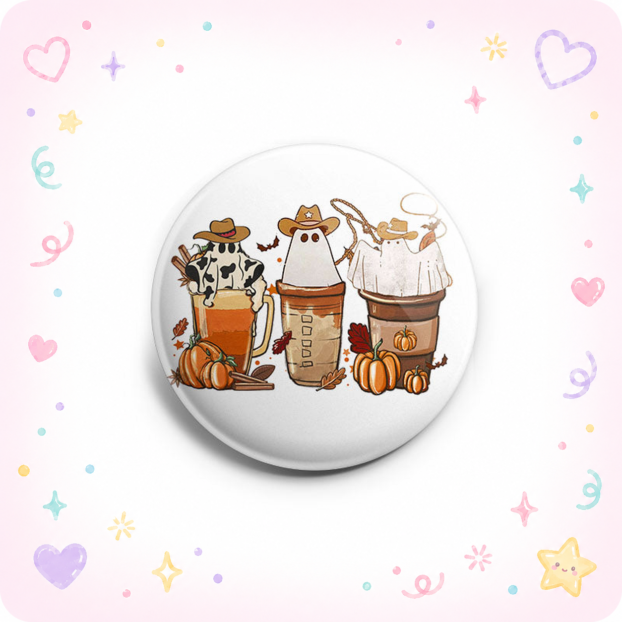 Boo Haw Lattes Topper - - Topperswap