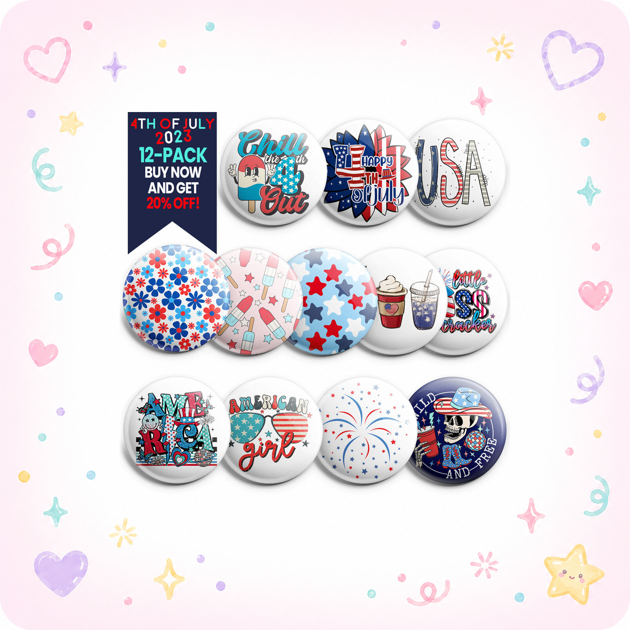 Fireworks Finale 12-Pack (Save 20%) - - Topperswap