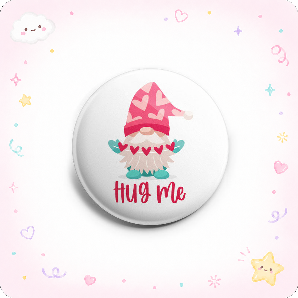 Hug Me Gnome Topper - - Topperswap