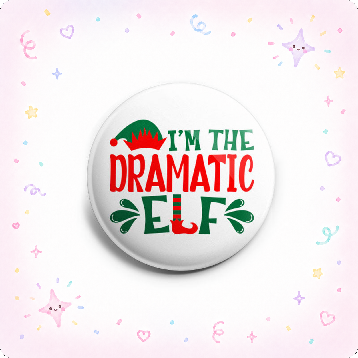 I'm The Dramatic Elf Topper - - Topperswap