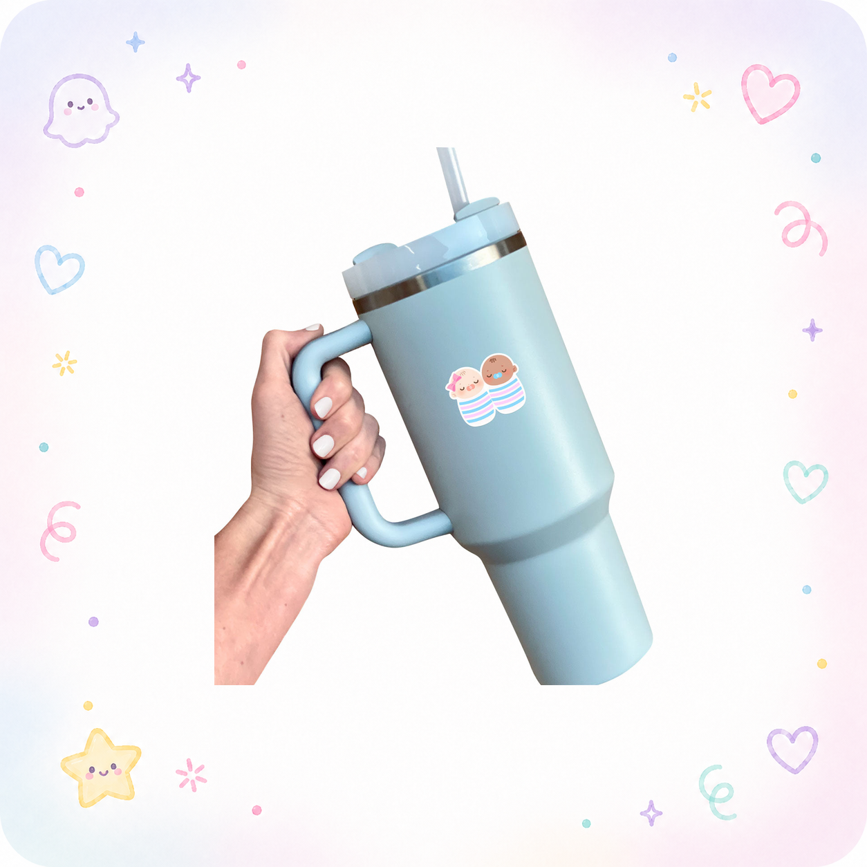 Swaddle Babies 2 Sticker - - Topperswap