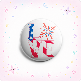 LOVE USA Topper