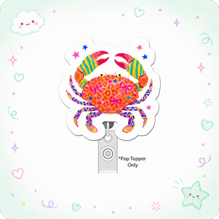 Crabby Caffeine Queen Pop Topper
