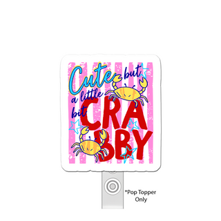 Crabby Day Warrior Pop Topper